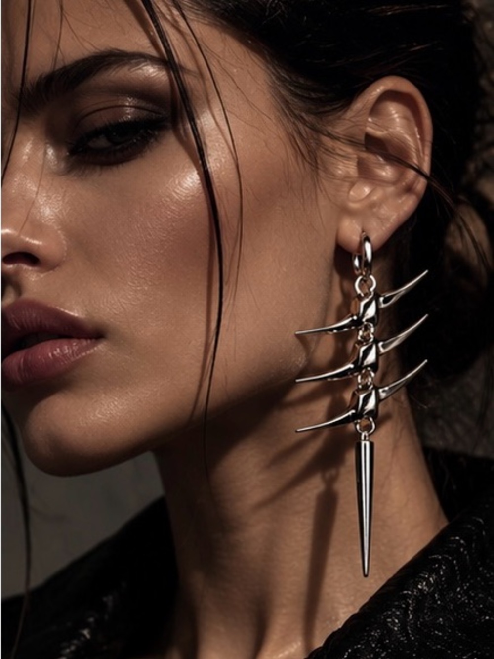 Nocturne Avant Garde Sculptural Earrings